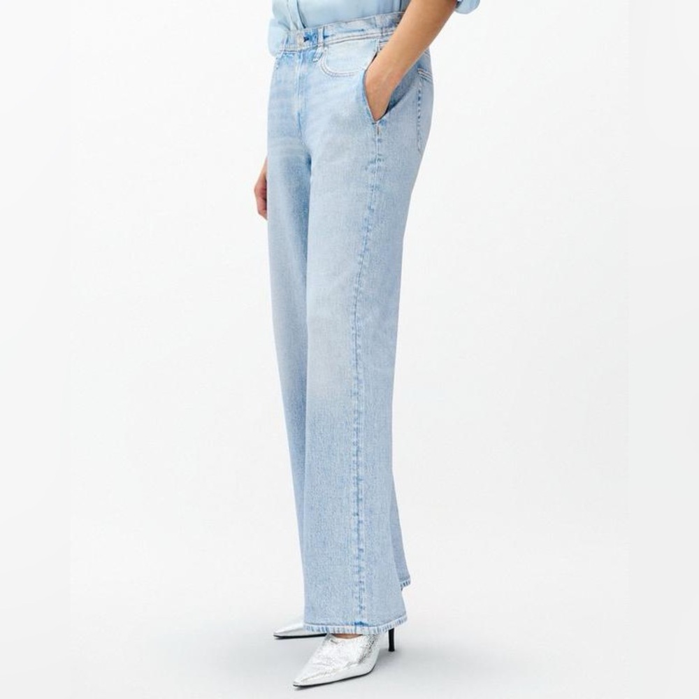 NWT Rag&Bone Miramar Wide-Leg Pants
Cotton Terry Sweatpant Jeans Aria light blue - Picture 2 of 15